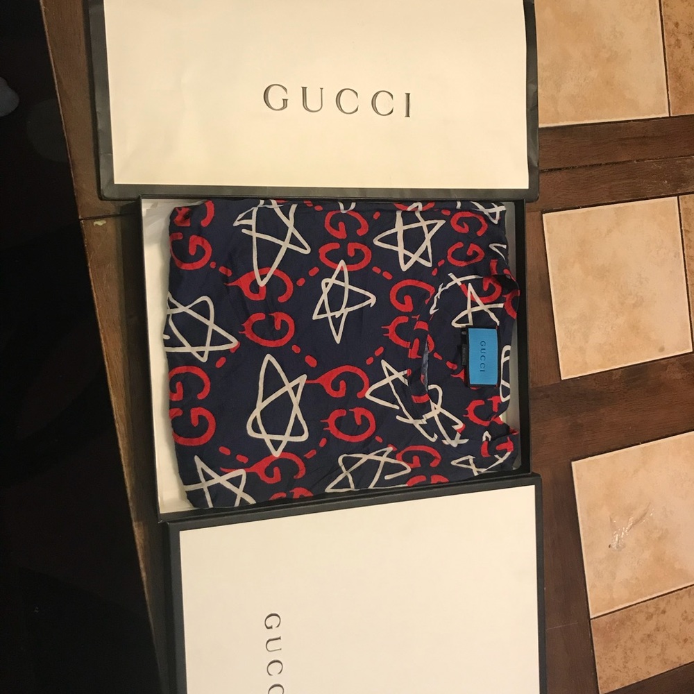 Gucci ghost collection t shirt
